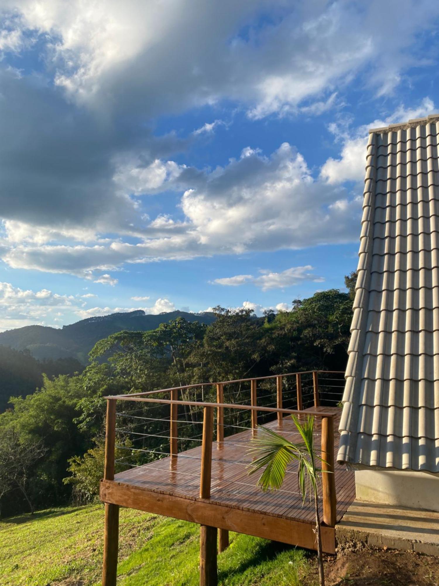 Chales Fazenda Floresta Das Araucarias Cunha Esterno foto