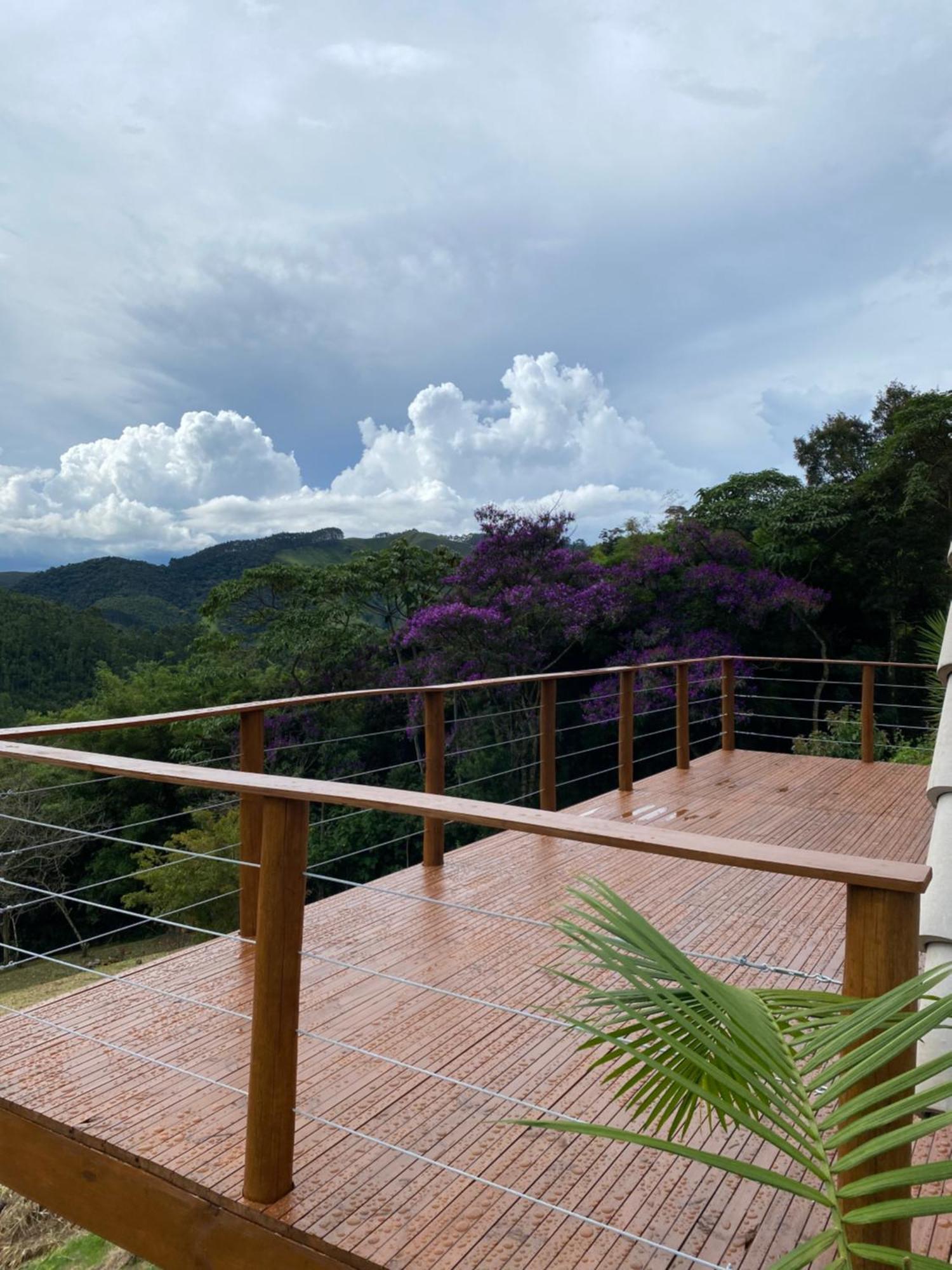 Chales Fazenda Floresta Das Araucarias Cunha Esterno foto