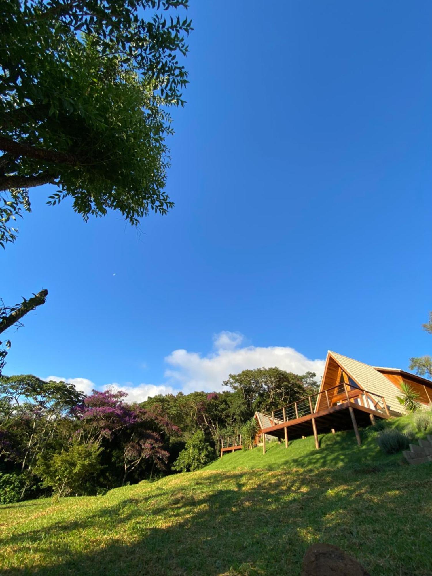 Chales Fazenda Floresta Das Araucarias Cunha Esterno foto