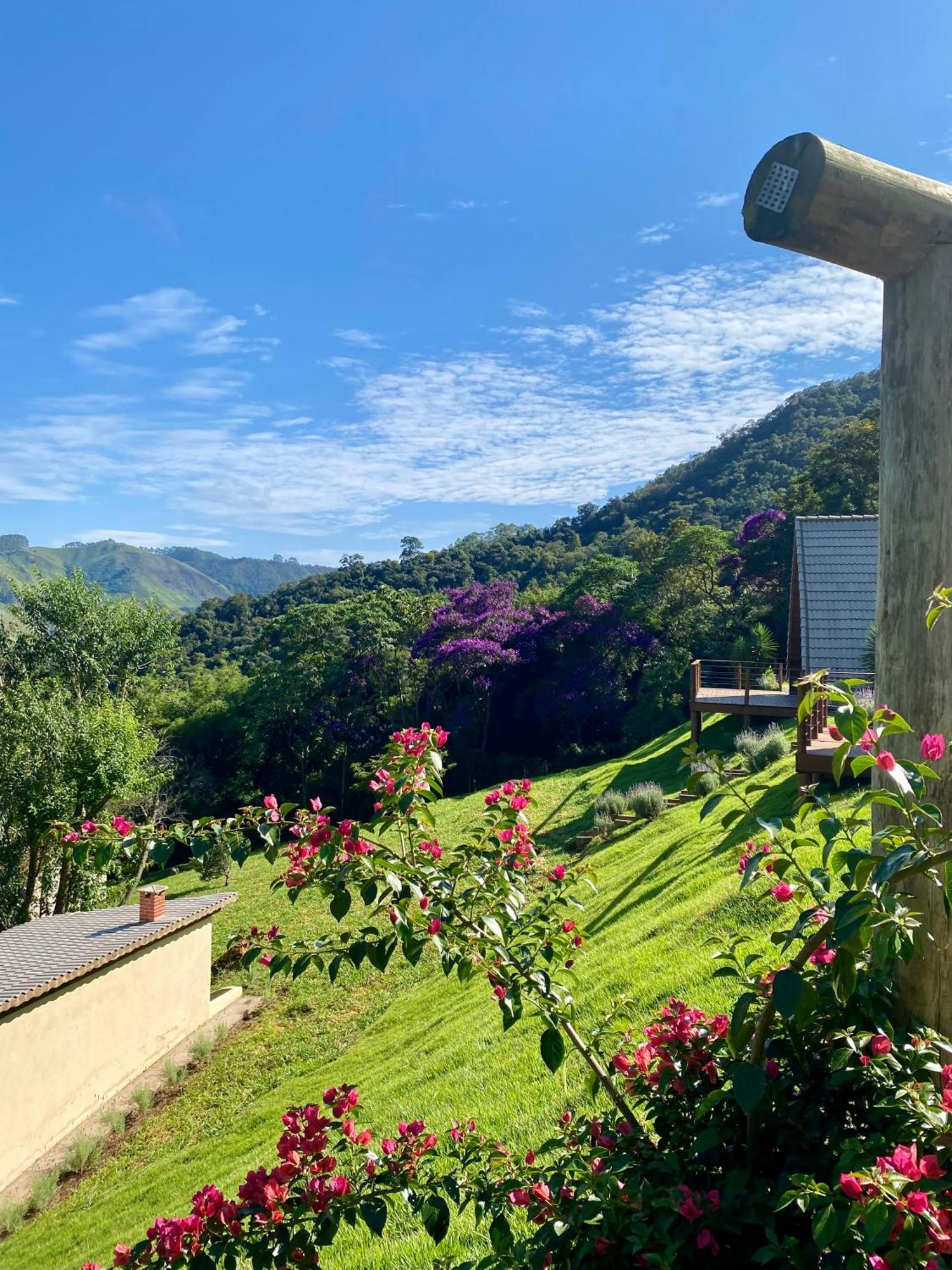 Chales Fazenda Floresta Das Araucarias Cunha Esterno foto