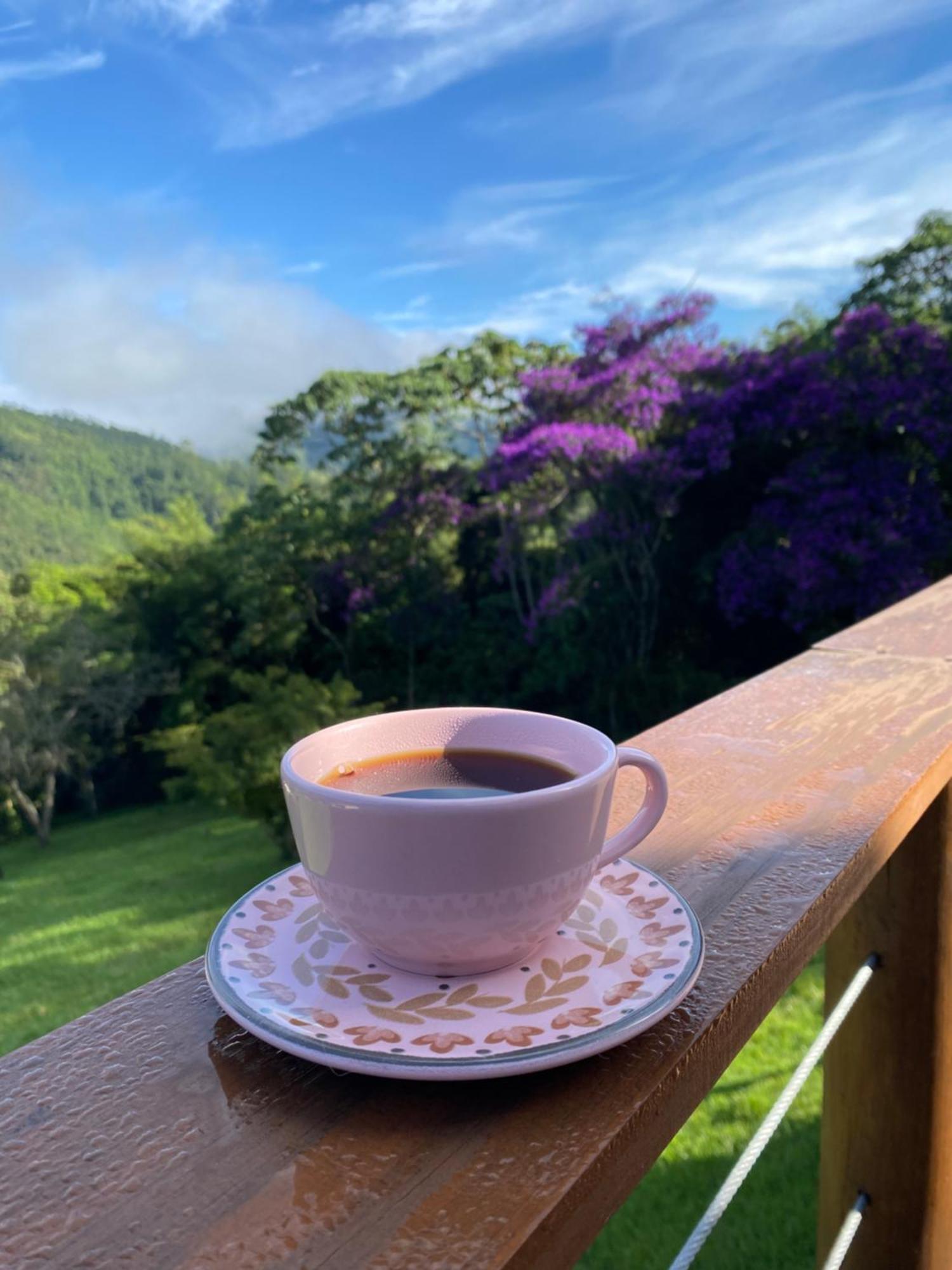 Chales Fazenda Floresta Das Araucarias Cunha Esterno foto