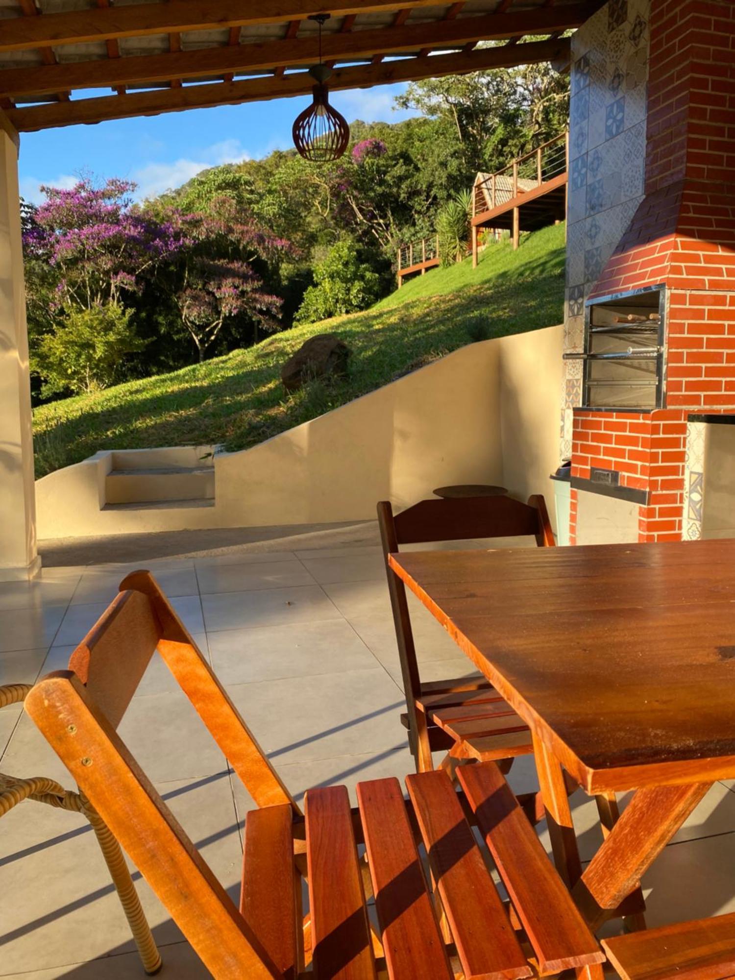 Chales Fazenda Floresta Das Araucarias Cunha Esterno foto