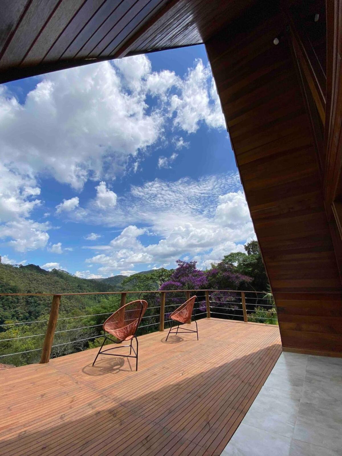 Chales Fazenda Floresta Das Araucarias Cunha Esterno foto